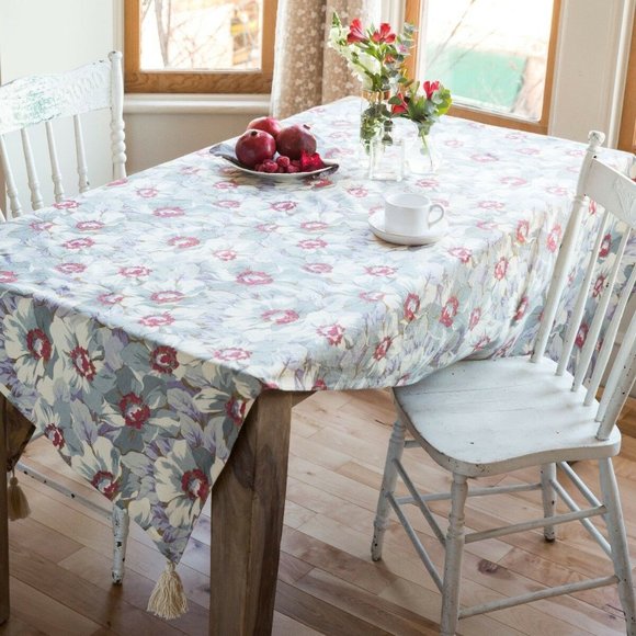 April Cornell Tablecloth Day Dream 48x48 NWT - Picture 1 of 3